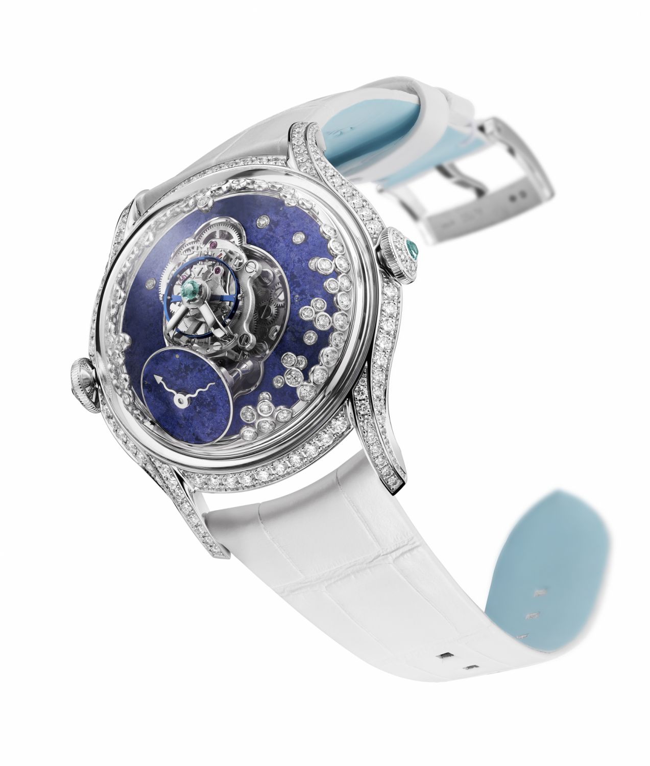 MB&F x Emmanuel Tarpin Legacy Machine FlyingT "Blizzard"
