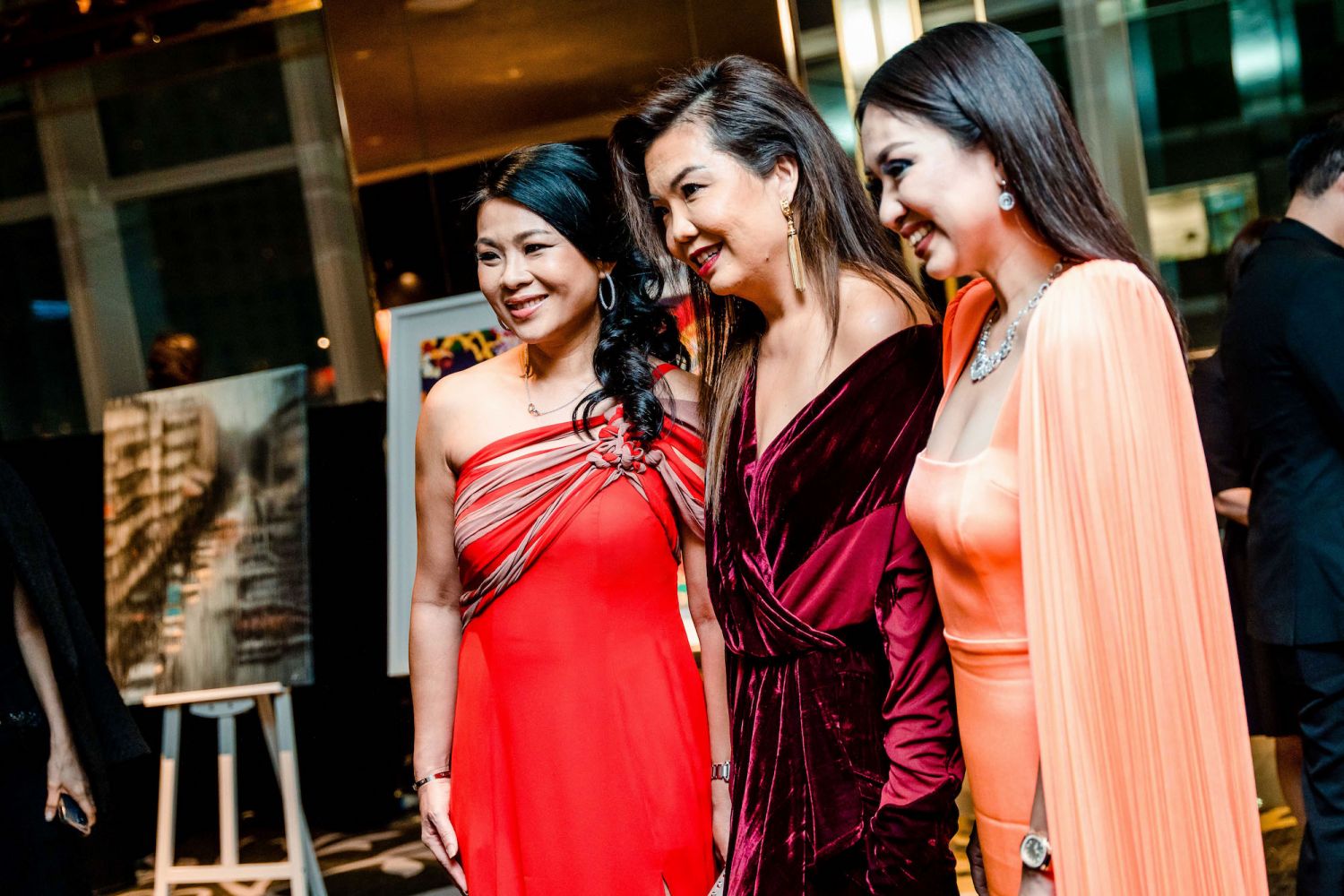 Mily Liang, Leong Mei Yuen and Datin Yvette Kang