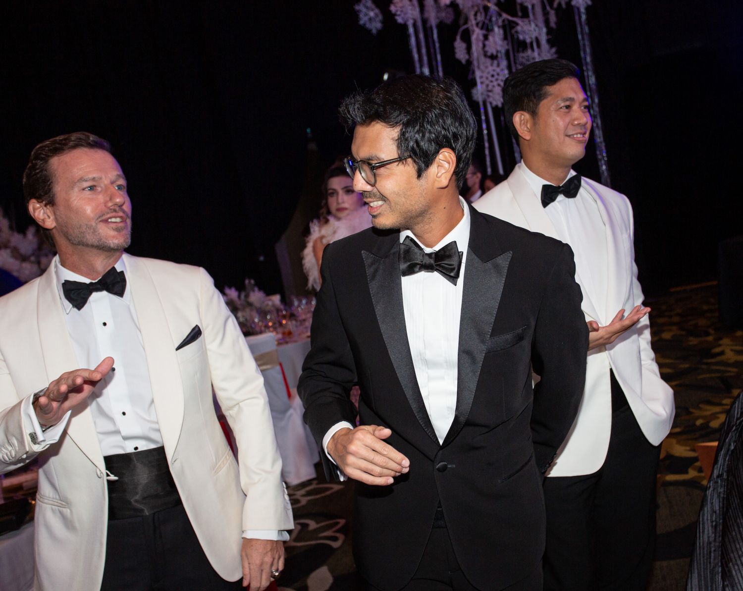 Dato' Setia Aubry Rahim Mennesson, Firhan Yassir and Shazlan Sufian