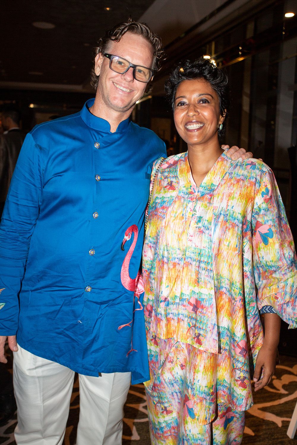 Carlos Steenland and Sasibai Kimis
