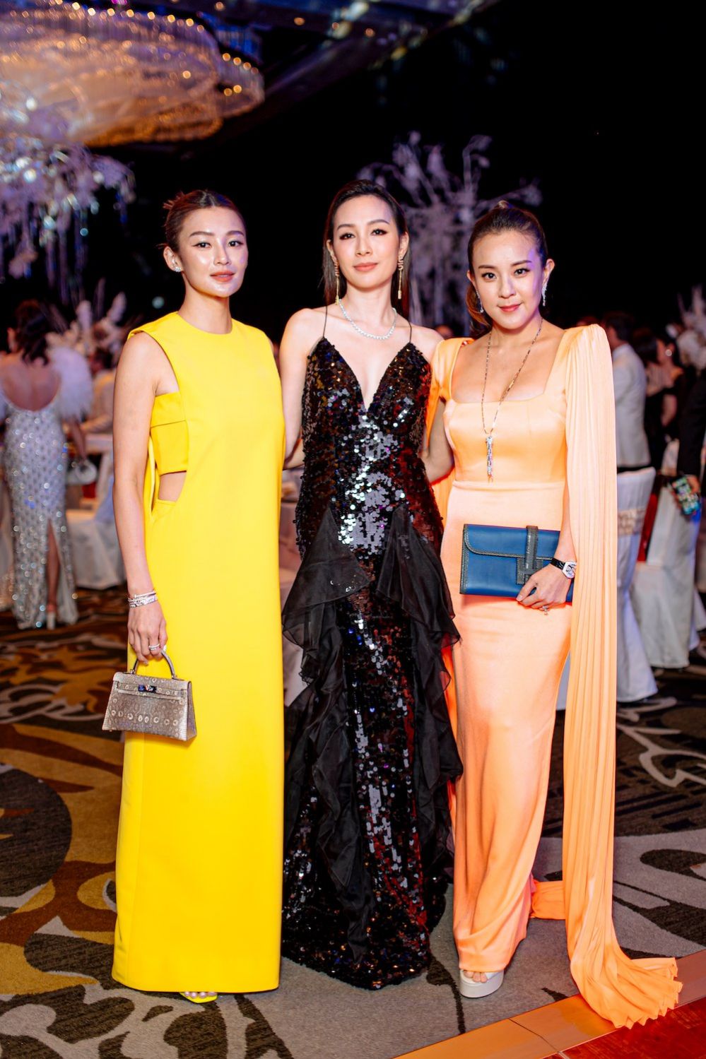 Datin Eannes Chop, Datin Sri Linda Chen and Valerie Ong