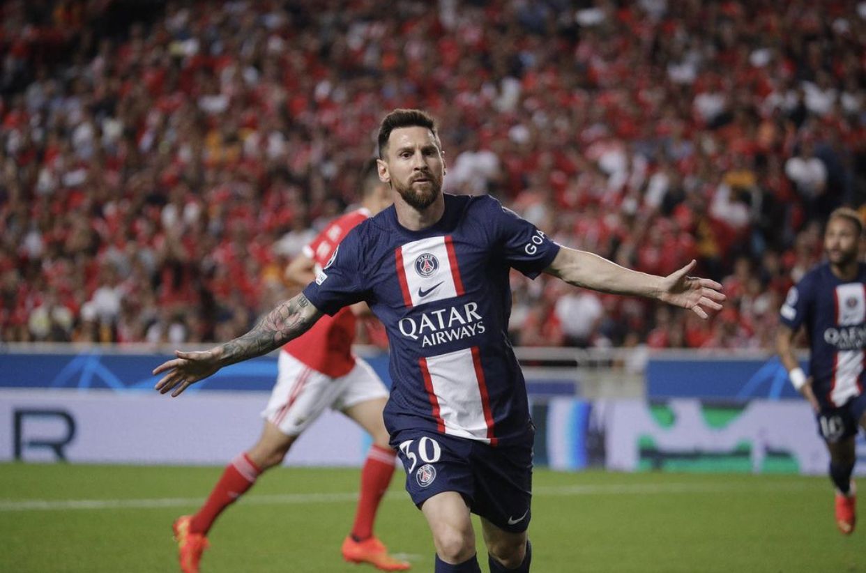 阿根廷球王梅西(Lionel Messi)。圖片取自 Lionel Messi IG。