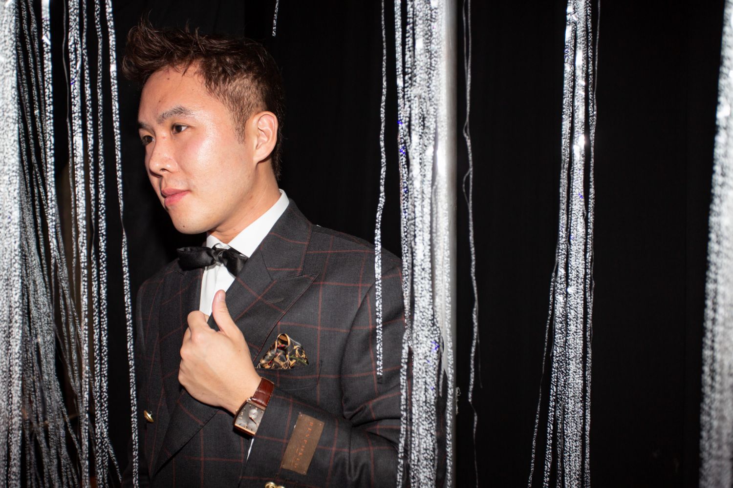 Nickson Au Yong wearing Chopard L.U.C watch
