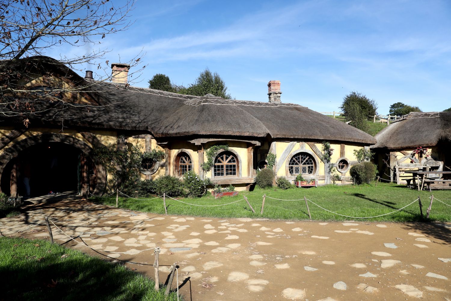 The Green Dragon in Hobbiton movie set, Hinuera, Matamata, New Zealand (Photo: Getty Images)