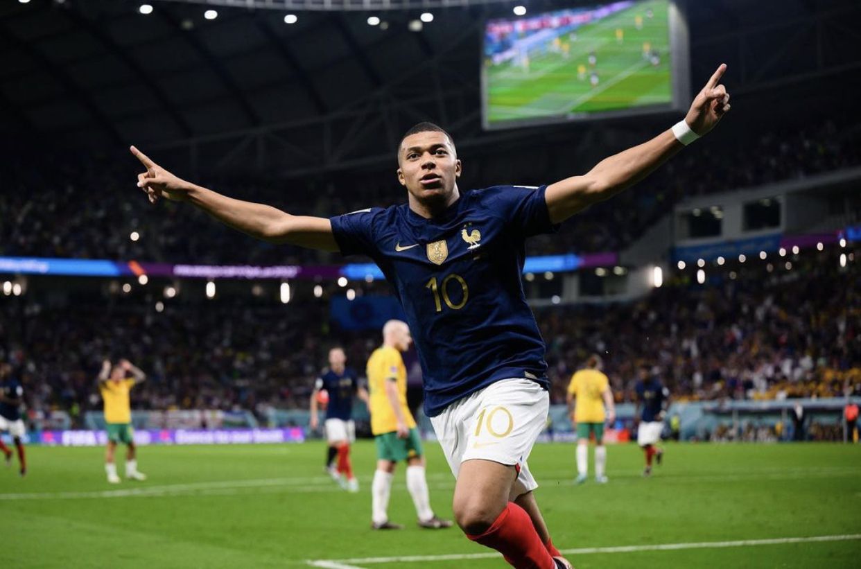 法國名將姆巴佩(Kylian Mbappé)
