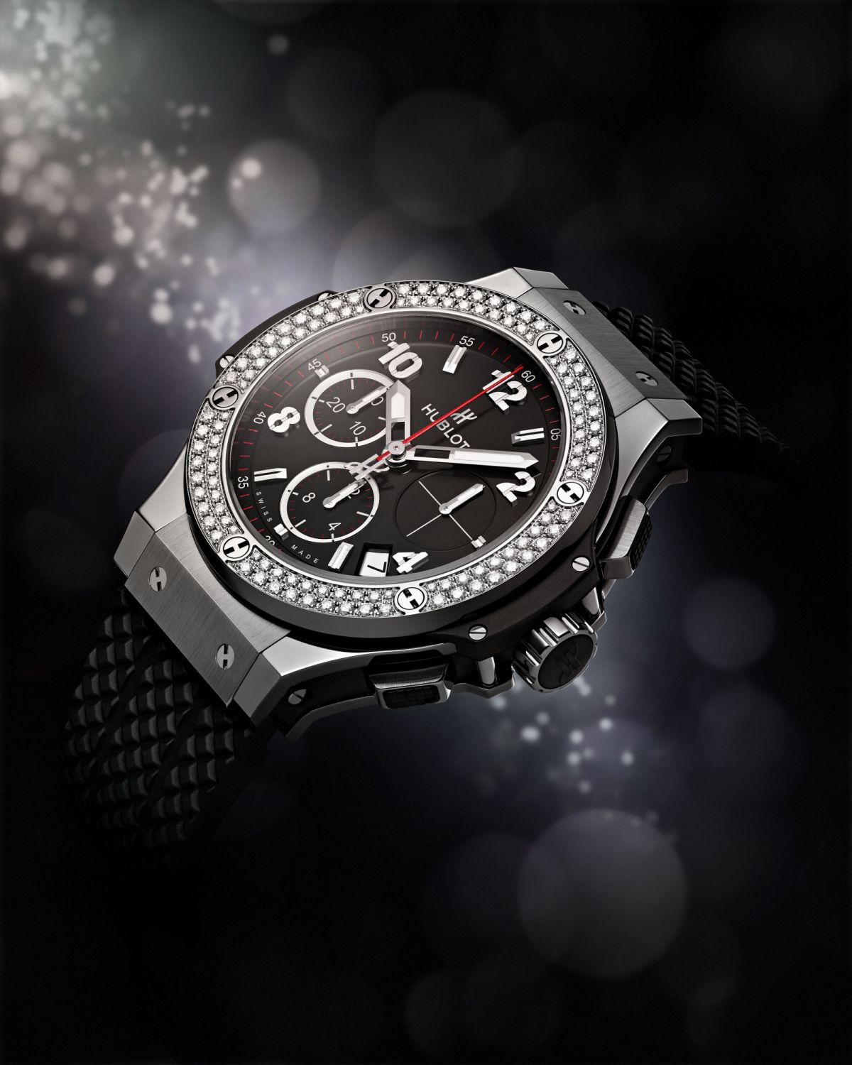 Hublot Big Bang 精鋼鑽圈計時碼錶
