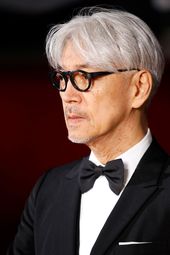 BUSAN, SOUTH KOREA - OCTOBER 04: Japanese musician Ryuichi Sakamoto attends Red Carpet during the Opening Ceremony of the 23nd Busan International Film Festival on October 4, 2018 in Busan, South Korea. (Photo by Woohae Cho/Getty Images)
