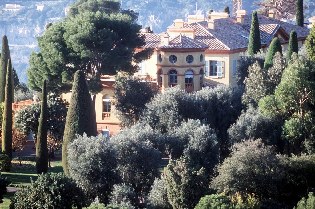 THE "LEOPOLDA" VILLA IN BEAULIEU/MER. (Photo by Pool LAFARGUE/MERILLON/Gamma-Rapho via Getty Images)