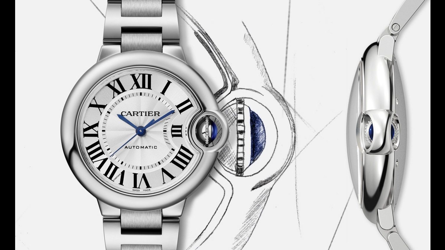 Cartier卡地亞Ballon Blue de Cartier藍氣球腕錶