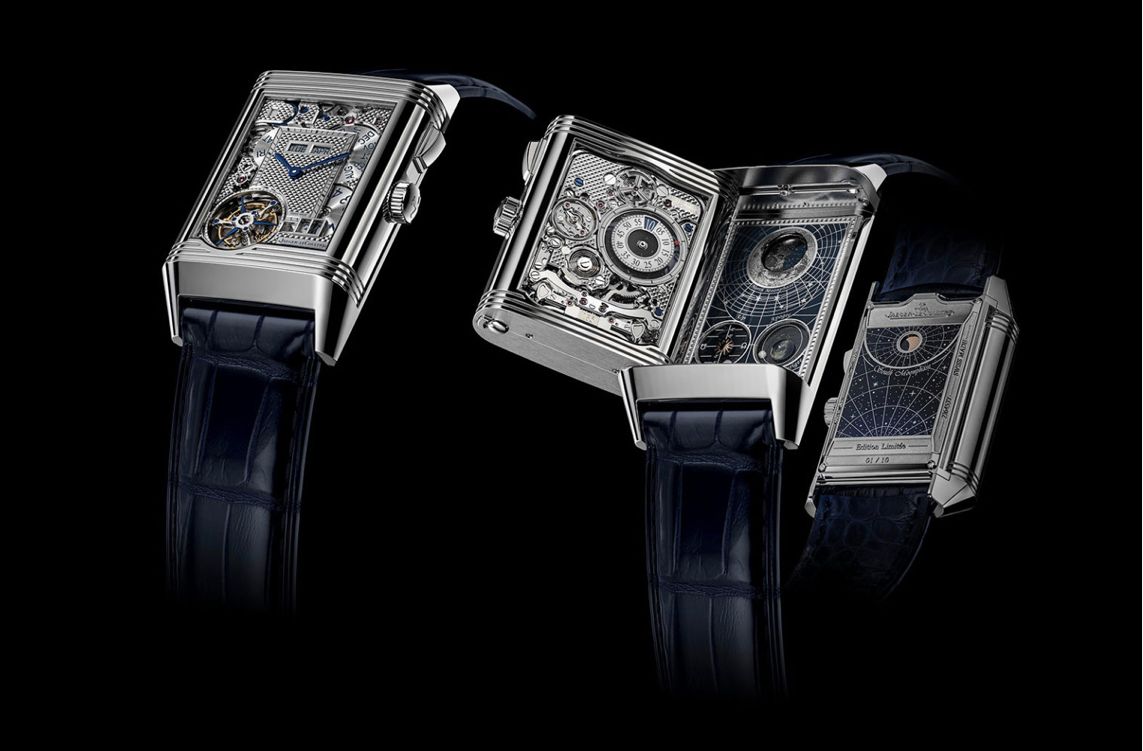 Jaeger-LeCoultre積家錶Reverso翻轉系列大複雜功能四面腕錶 Reverso Calibre 185 Quadriptyque