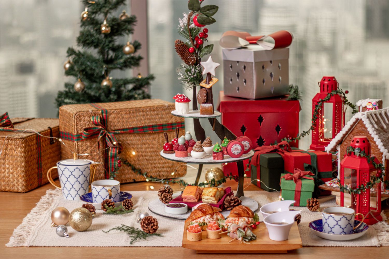 Altitude's festive afternoon tea