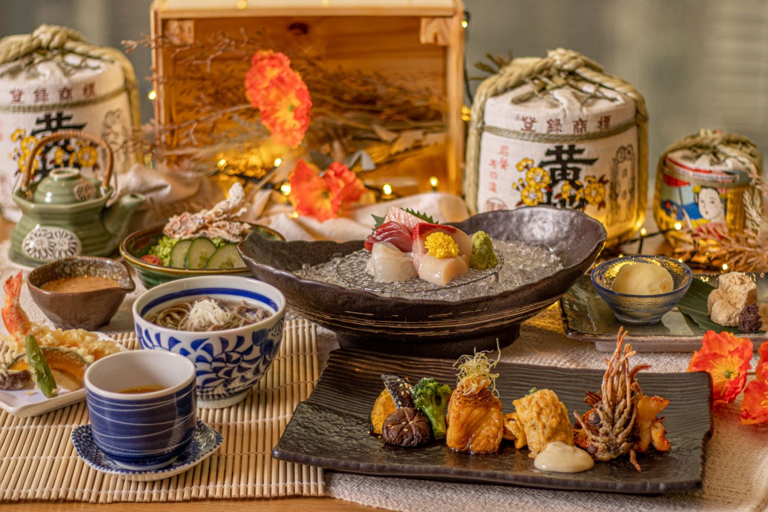 Ebisu's New Year's Eve dinner set