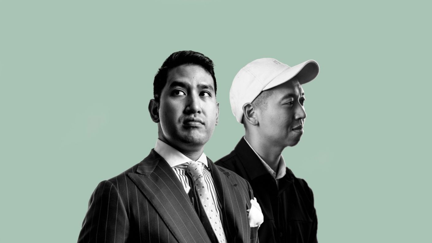 Devan Linus Rajadurai and Hugh Koh (Photo: Imran Sulaiman)
