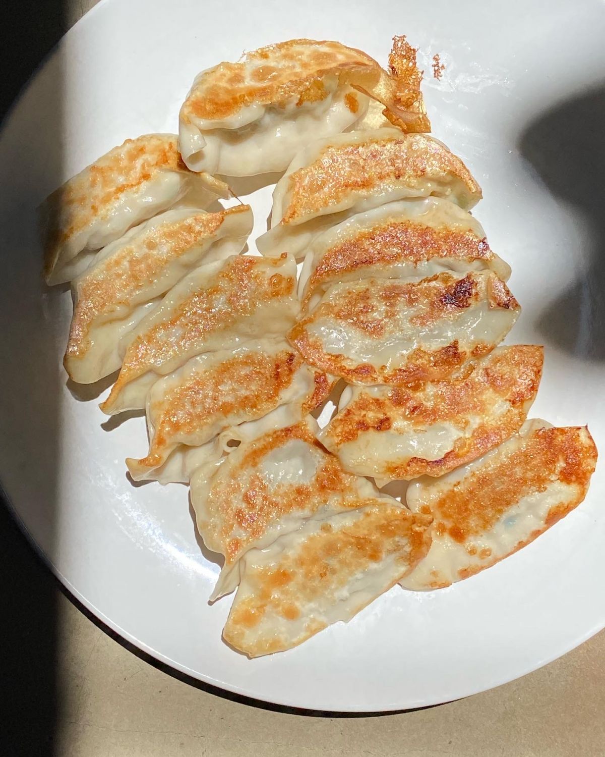 Lynette's homemade gyoza (Photo: Lynette Ow)