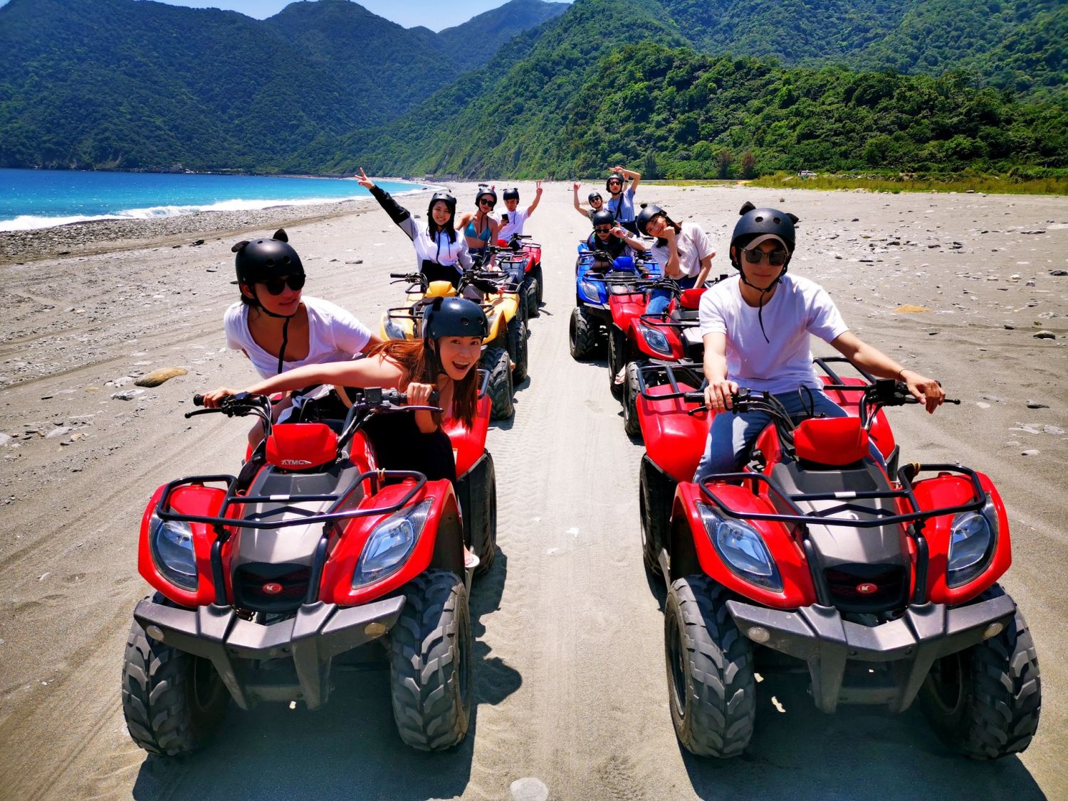 宜蘭東澳ATV沙灘車Photo via OwlTing Experiences