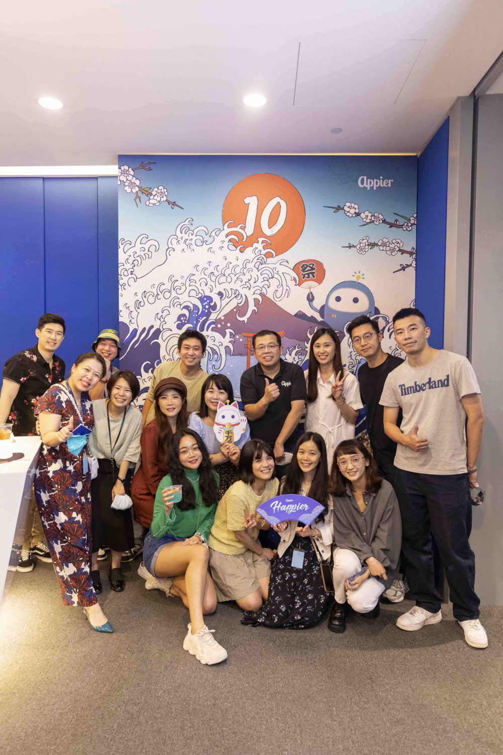 In 2022, Appier celebrated its 10th anniversary by hosting a family day for staff