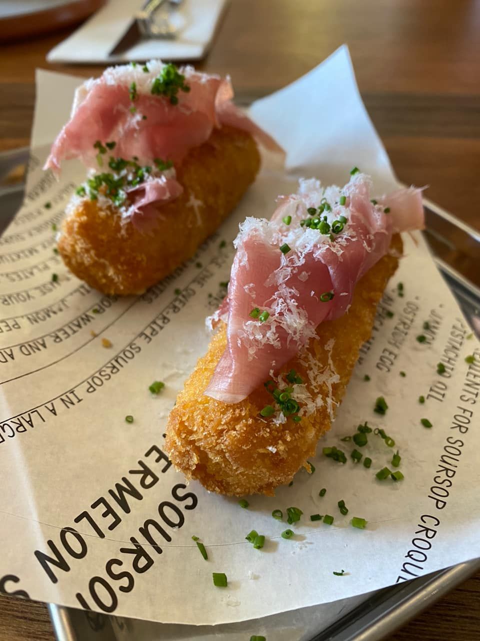 Spanish ham croquetas (Photo: Amanda Fung)