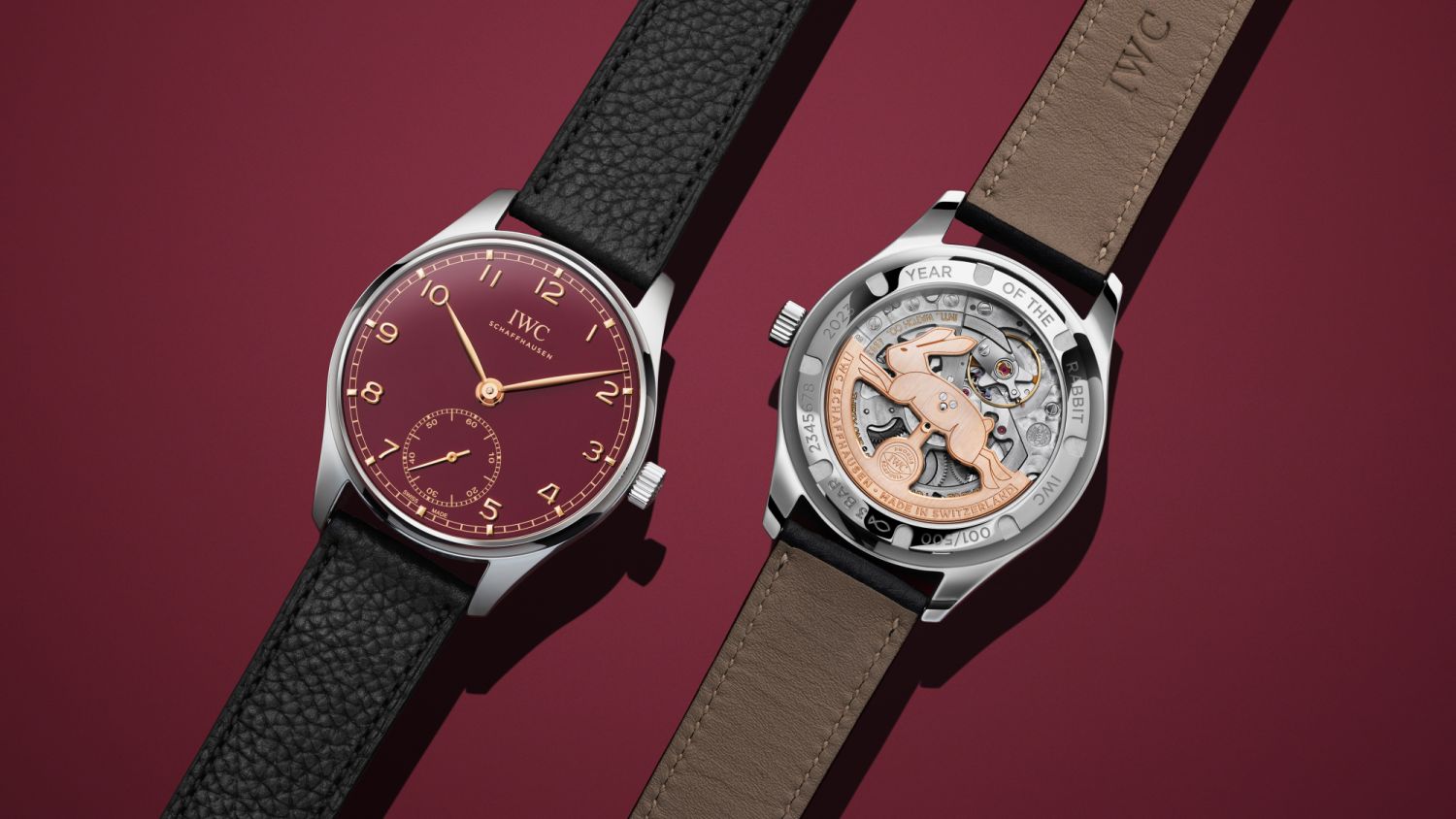 IWC「葡萄牙系列自動腕錶40華人新年特別版」兔年腕錶