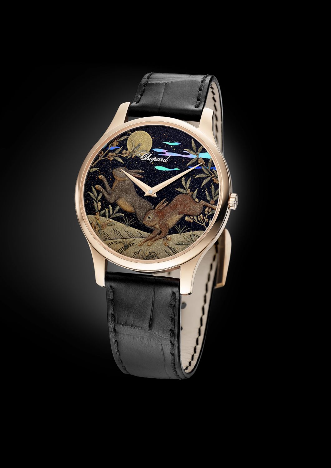 Chopard蕭邦L.U.C XP Urushi Year of the Rabbit 2023兔年蒔繪腕錶