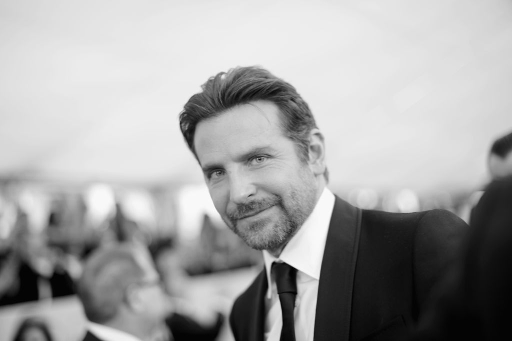 LOS ANGELES, CA - JANUARY 27: (EDITOR'S NOTE: Image has been shot in black and white. Color version not available.) Bradley Cooper attends the 25th Annual Screen Actors Guild Awards at The Shrine Auditorium on January 27, 2019 in Los Angeles, California. 480620 (Photo by Charley Gallay/Getty Images for Turner)