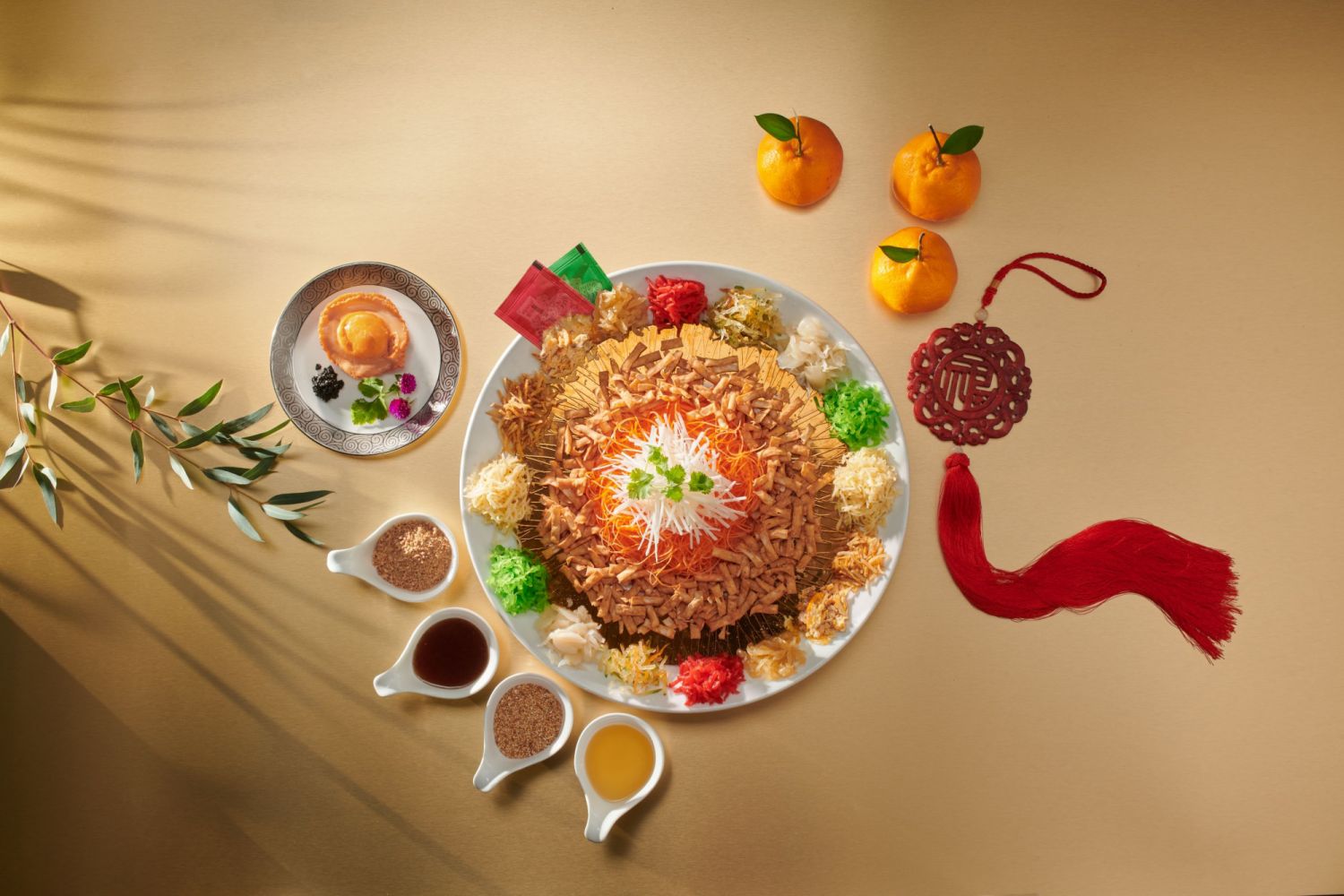 One of Shang Palace's yee sang offerings (Photo: Shangri-La Kuala Lumpur)