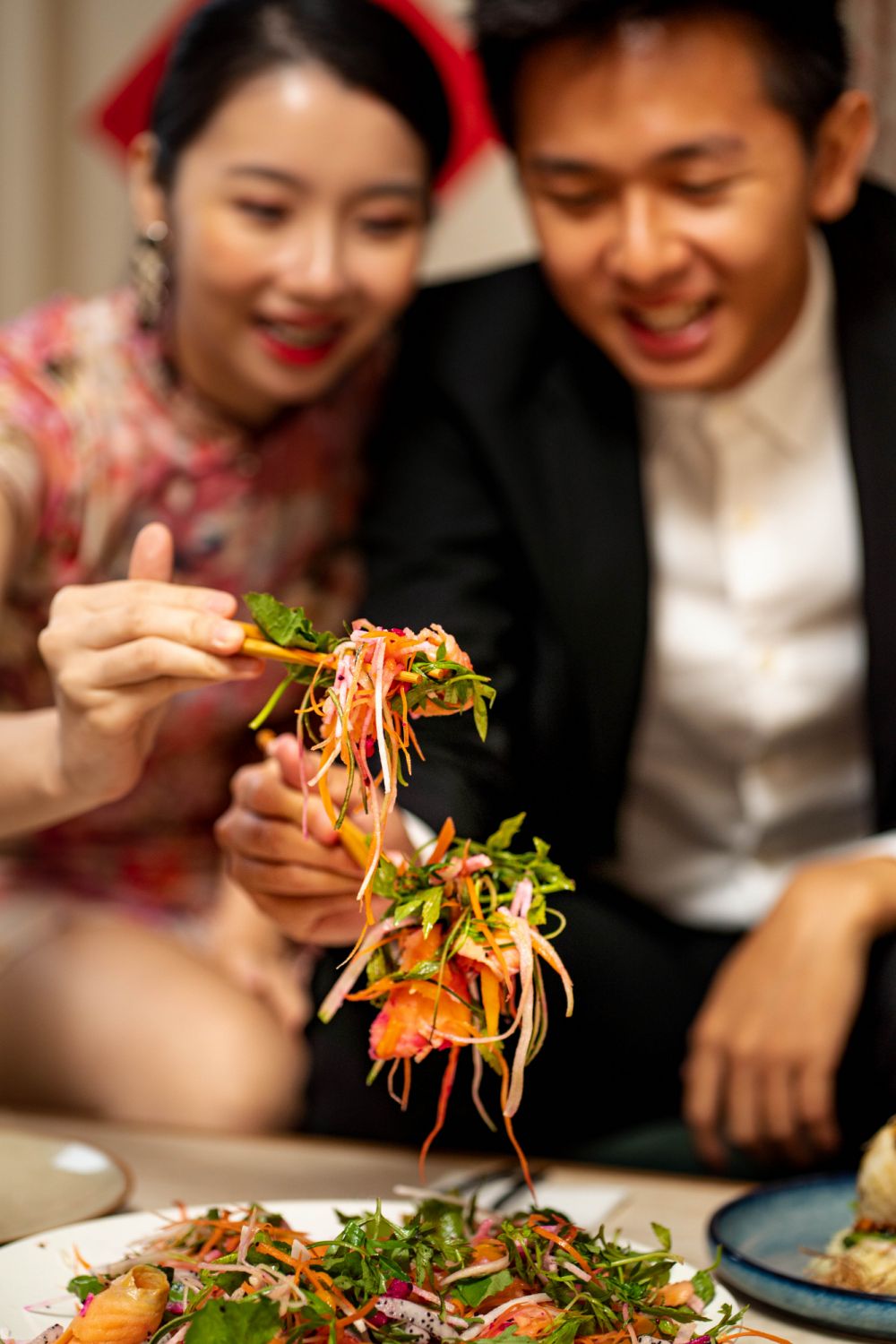 Golden Prosperity Yee Sang (Photo: The Chow Kit – An Ormond Hotel)