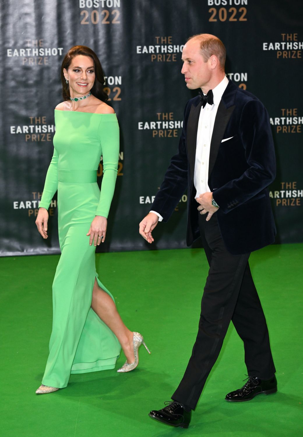 Prince William, Prince of Wales and Catherine, Princess of Wales and various celebrities attend the Earthshot Prize Awards on day 3 of their Royal Tour of Boston on 2nd December 2022 in Boston, Massachusetts, USA.