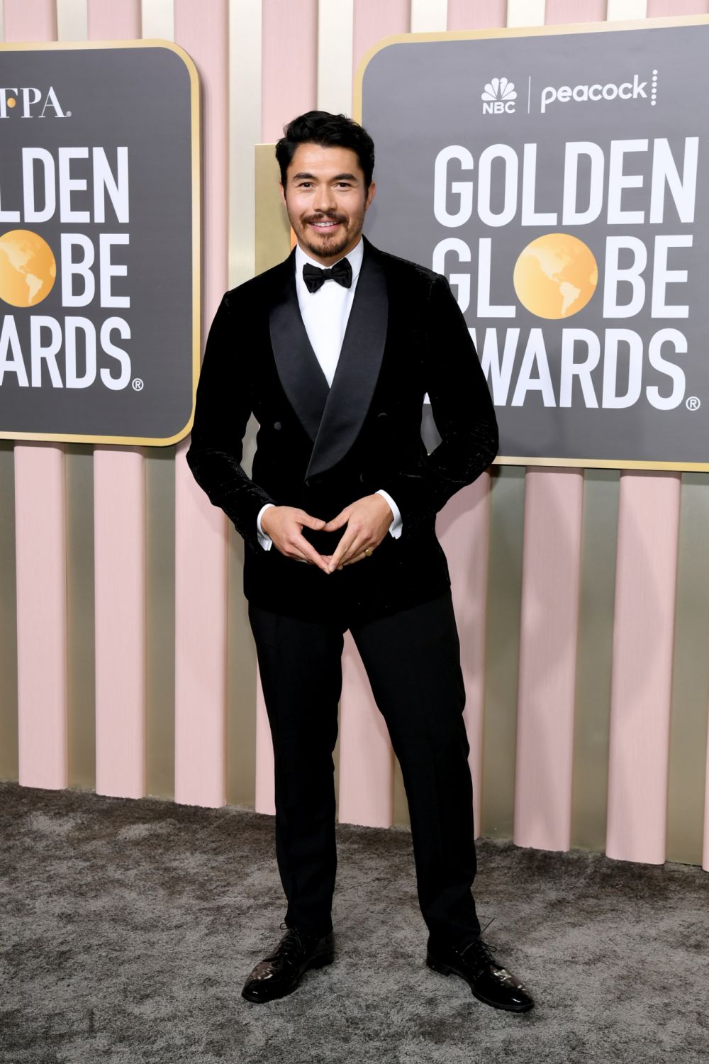 BEVERLY HILLS, CALIFORNIA - JANUARY 10: Henry Golding attends the 80th Annual Golden Globe Awards at The Beverly Hilton on January 10, 2023 in Beverly Hills, California. (Photo by Jon Kopaloff/Getty Images)
