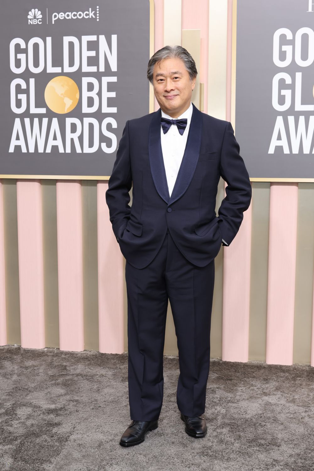 BEVERLY HILLS, CALIFORNIA - JANUARY 10: Park Chan-wook attends the 80th Annual Golden Globe Awards at The Beverly Hilton on January 10, 2023 in Beverly Hills, California. (Photo by Amy Sussman/Getty Images)