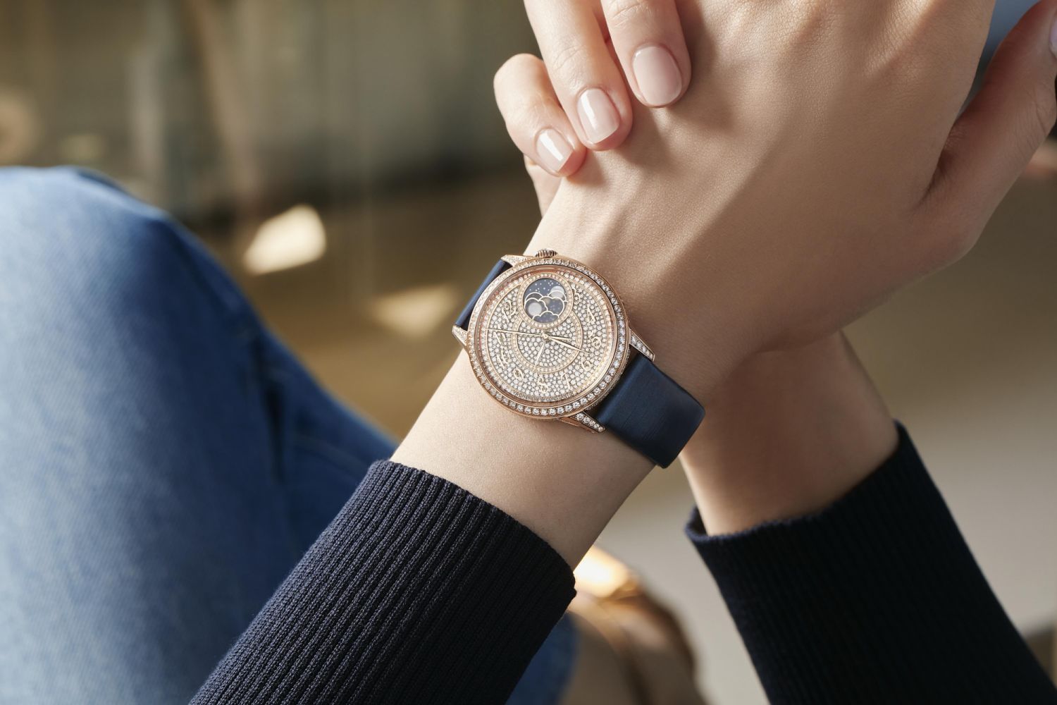 ÃGÃRIE MOON PHASE JEWELLERY / DIAMOND-PAVÃâ