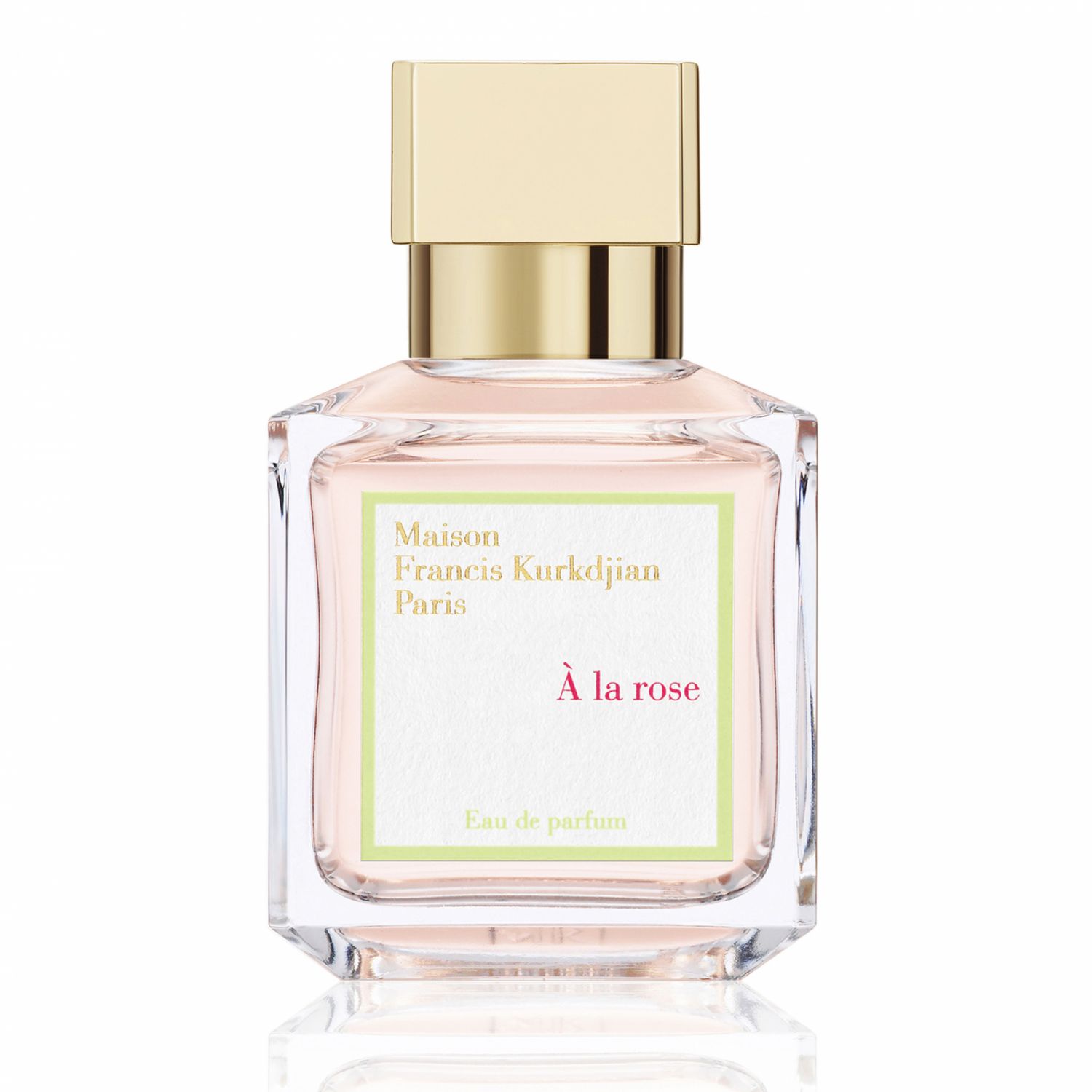 Maison Francis Kurkdjian À la rose愛戀玫瑰,35ml/NT$4,500、70ml/NT$7,080