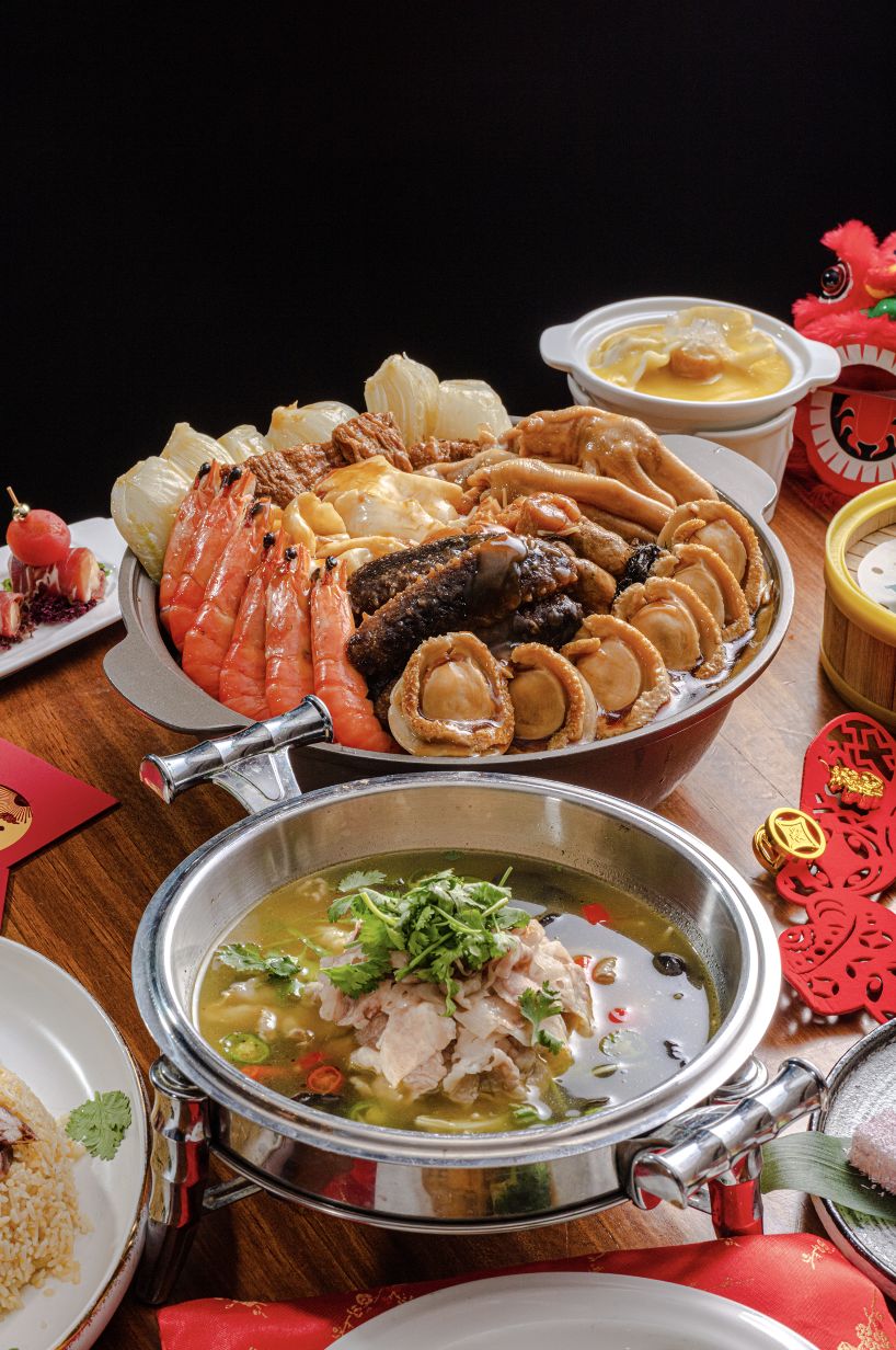 Ming Ren Xuan's Chinese New Year spread (Photo: Ming Ren Xuan)