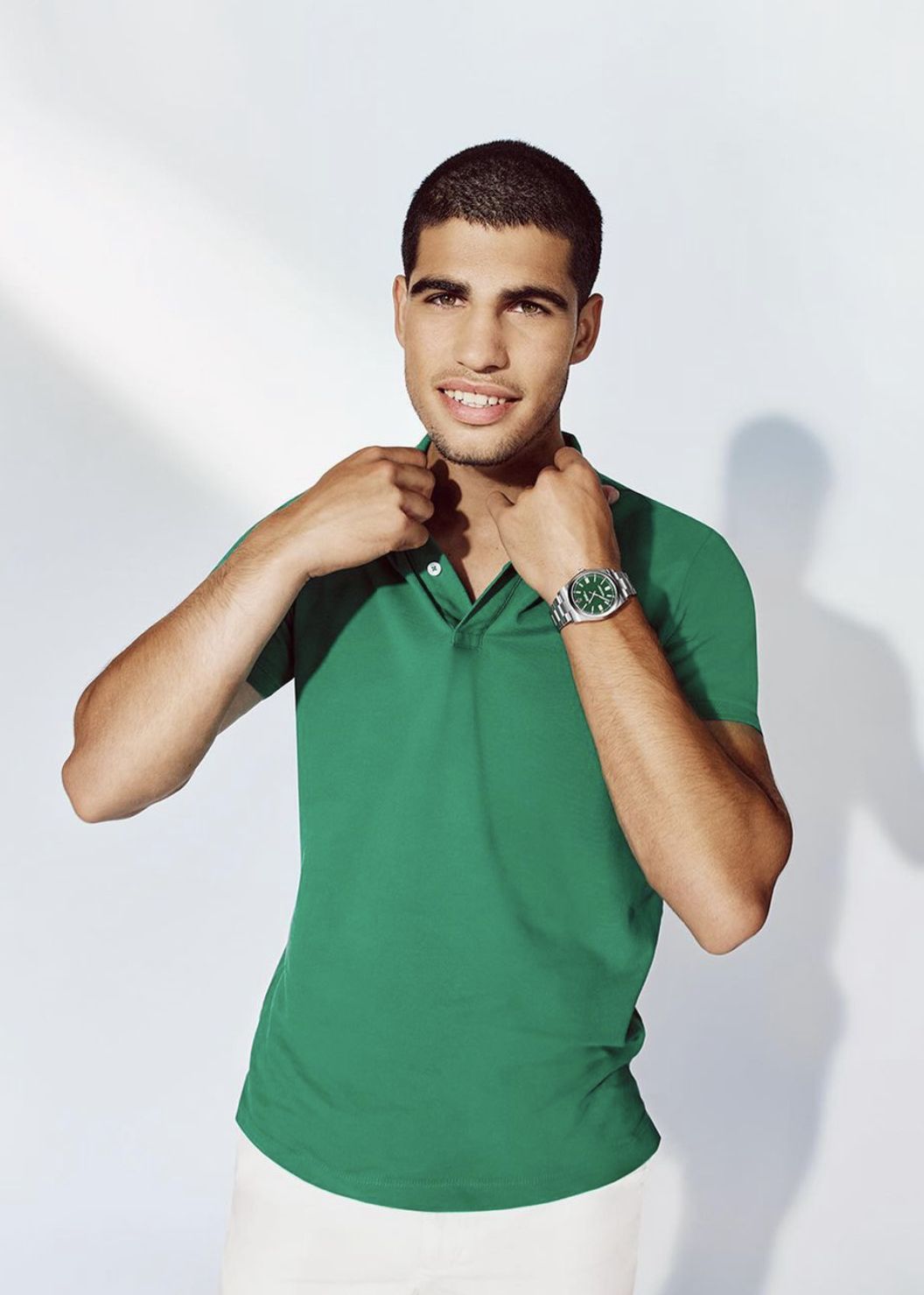 來自西班牙的卡洛斯艾卡拉茲(Carlos Alcaraz),2022年成為勞力士代言人