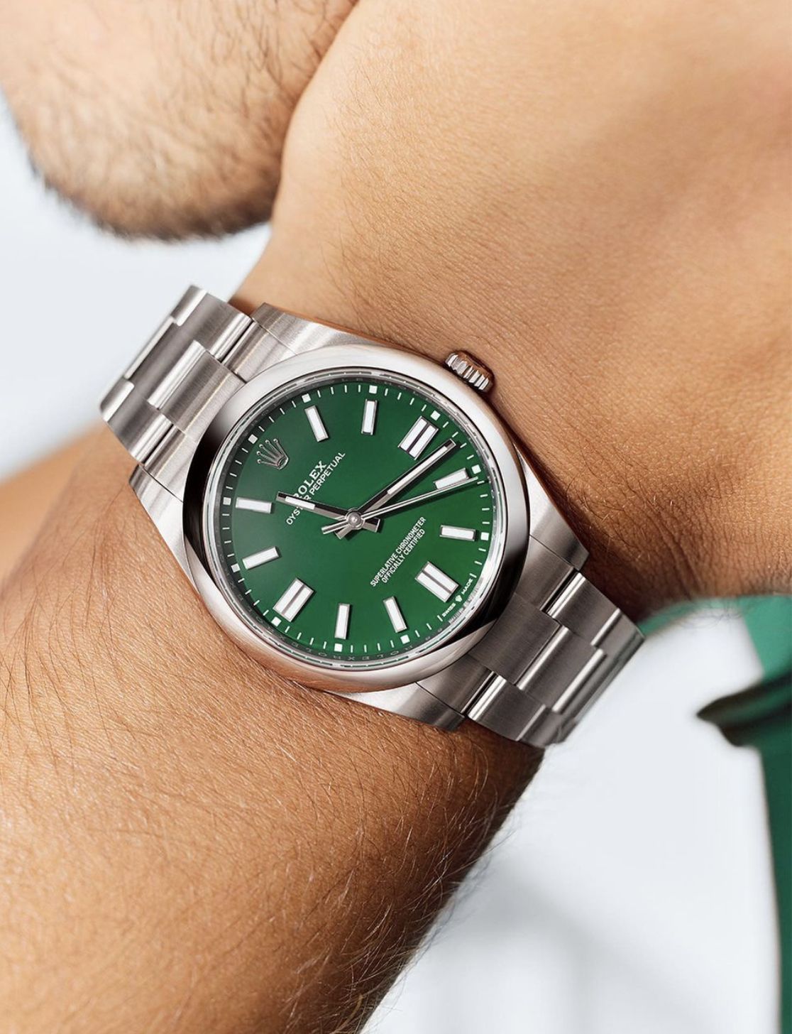 卡洛斯艾卡拉茲(Carlos Alcaraz)佩戴 Rolex Oyster Perpetual 41