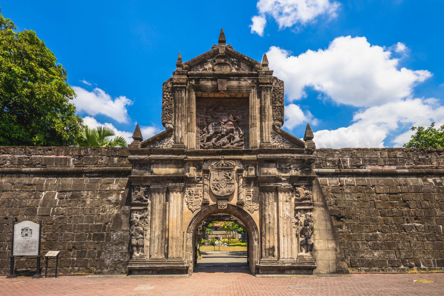 The main gate of Fort Santiago in Manila, Philippines (Photo: Jui-Chi Chan/Getty)
