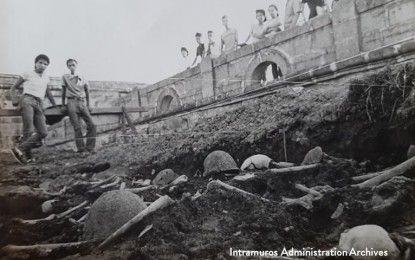 The Parian Mass Grave (Photo: Rancho Arcilla/ Intramuros Administration)