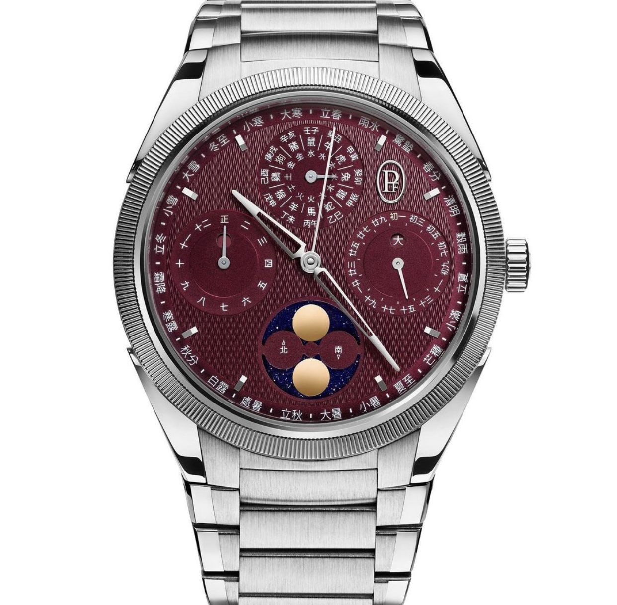 Parmigiani Fleurier這款Tonda PF 夏曆腕錶