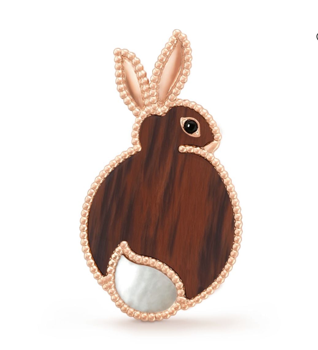 Van Cleef & Arpels lucky Animals Rabbit胸針