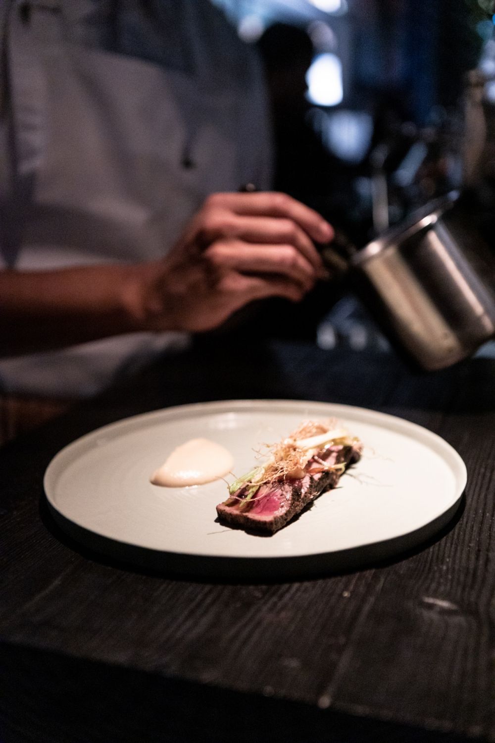 The “wagyu” dish from 12/10