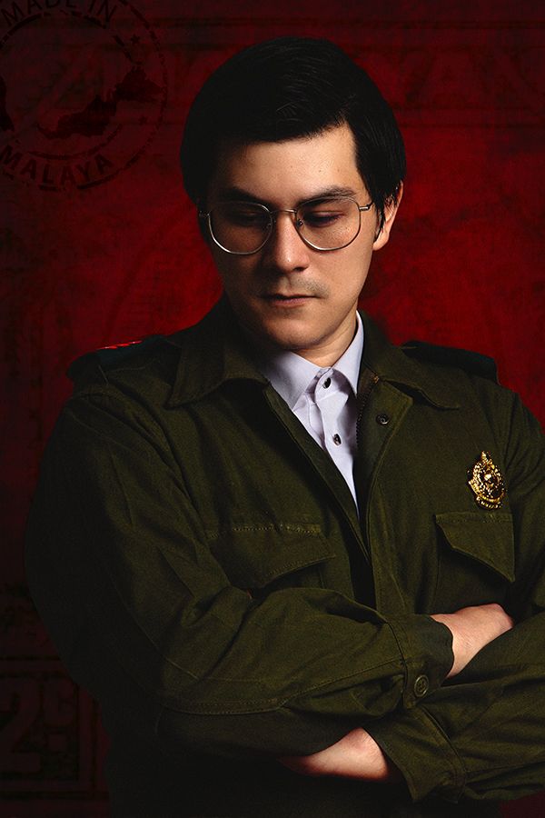 Kai Chalmers as 'Sir Wilson' in 'Cempaka the Musical'