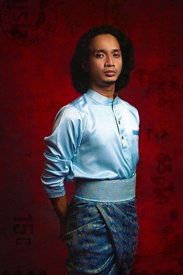 Anwar Rusdini as Si Aman, Melur's husband and silat warrior in 'Melur the Musical'