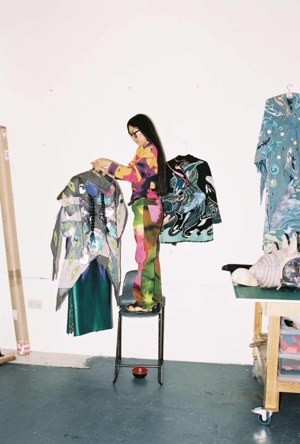 Zaide Za photographed in her London studioLOW RES by Sophie Green