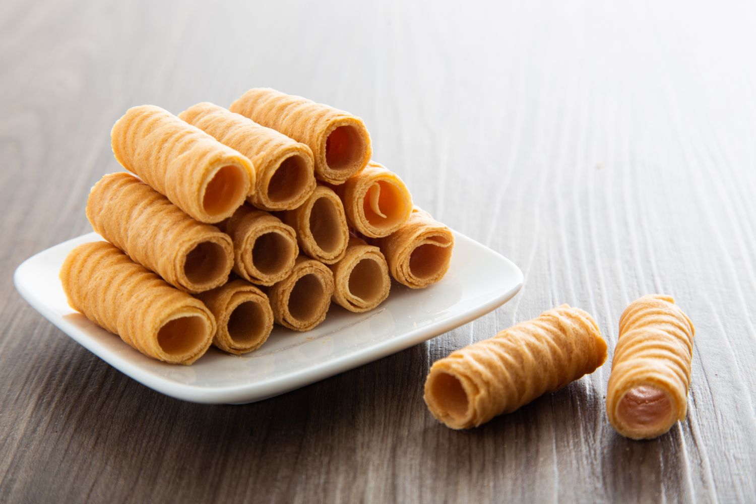 Kuih Kapit, a traditional wafer snack