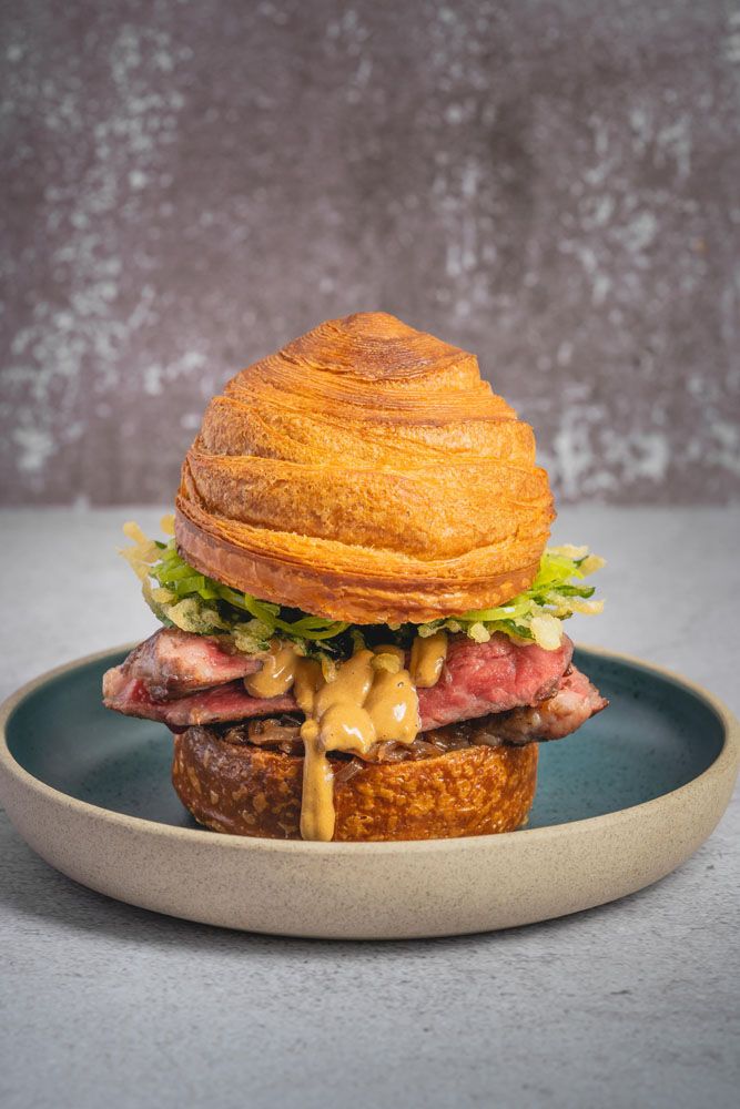 Wagyu brioche feuillettee