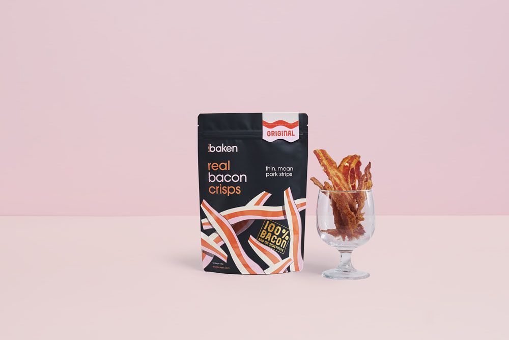 Bacon crisps