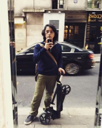 Indy Paredes gives us a glimpse of his Paris sojourn