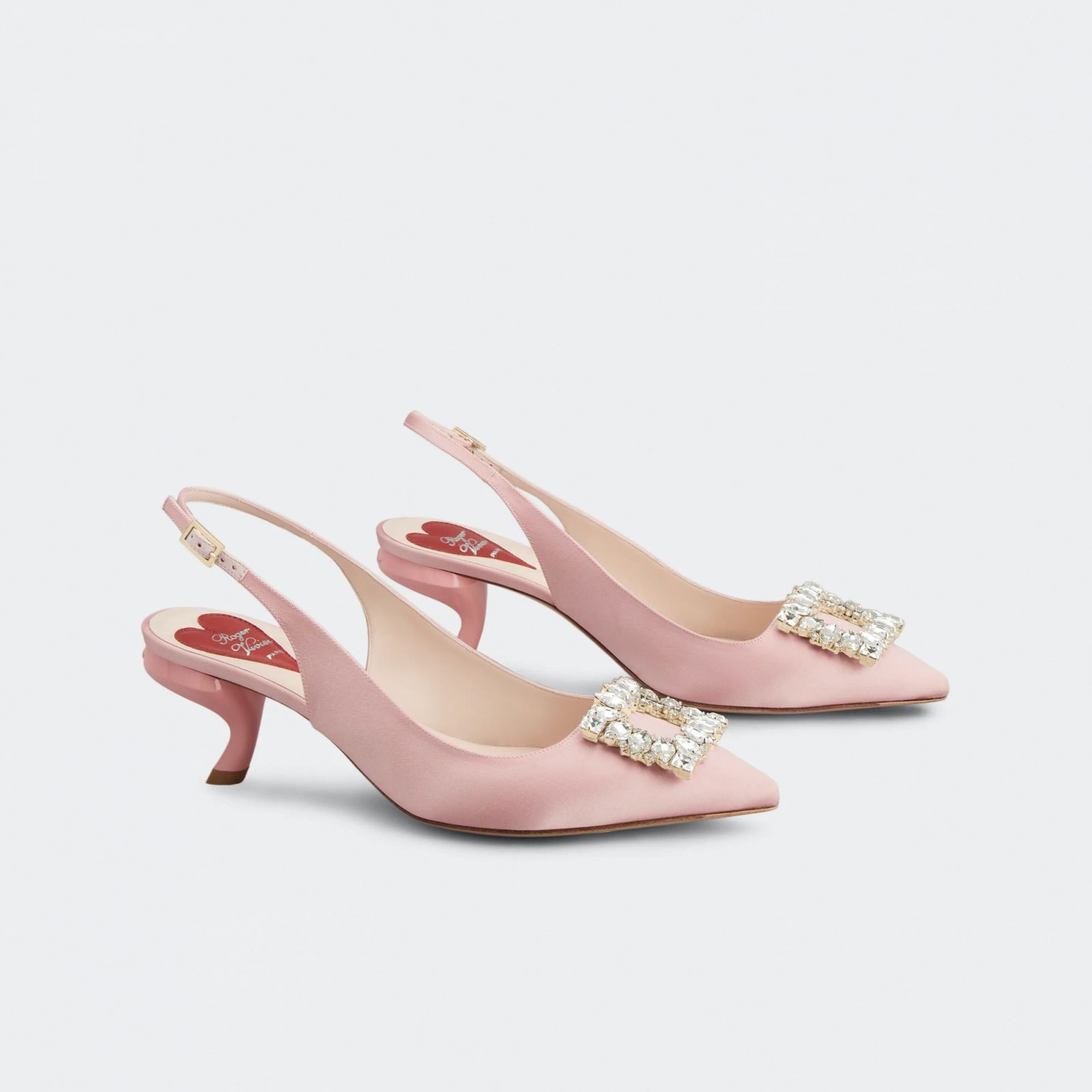 Valentine's Day gifts: Roger Vivier Virgule slingback pumps in pink