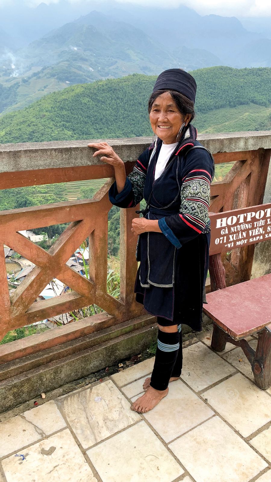 Member of the Black Hmong tribe