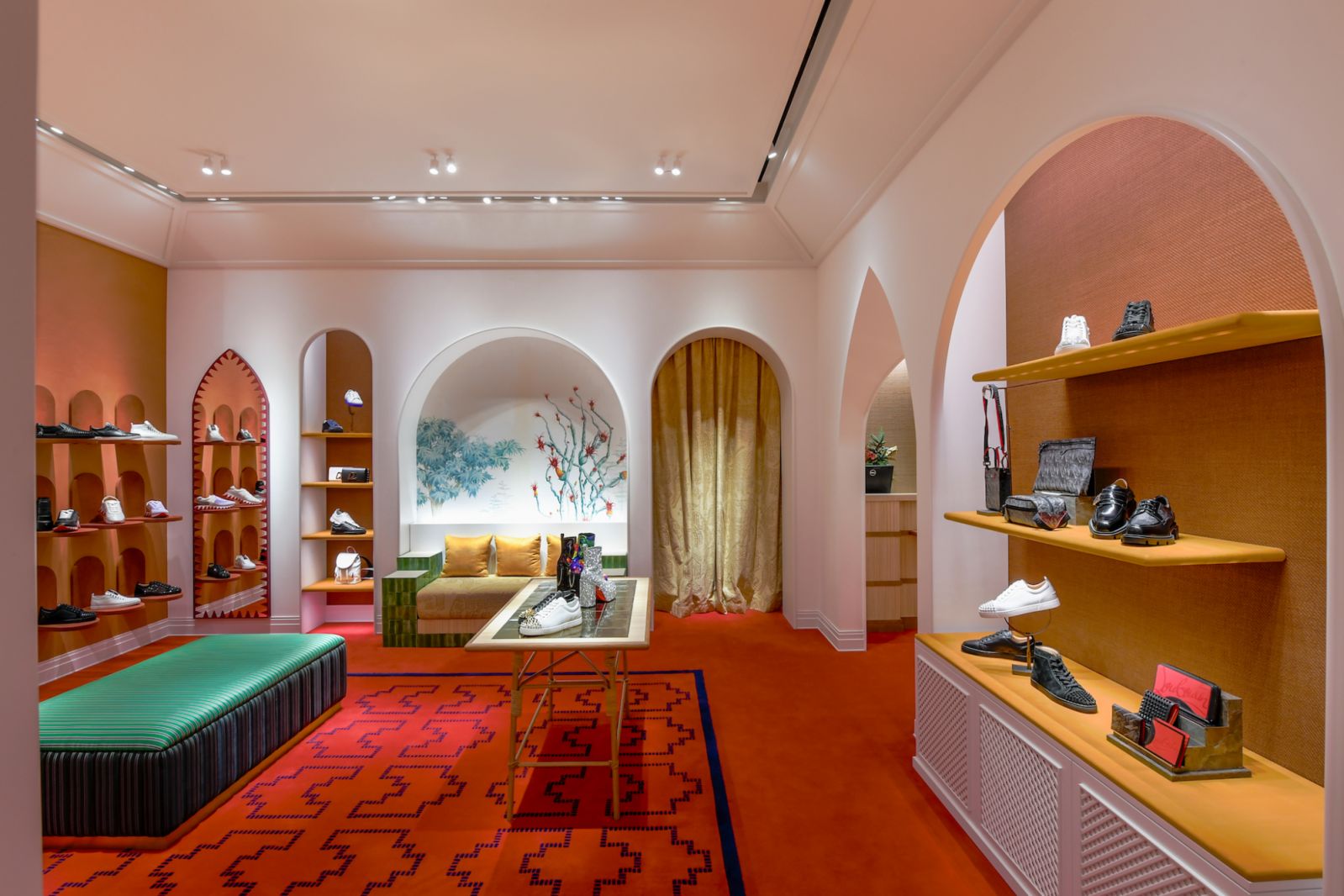 christian louboutin new store boutique ion orchard singapore opening luxury designer shoes shopping