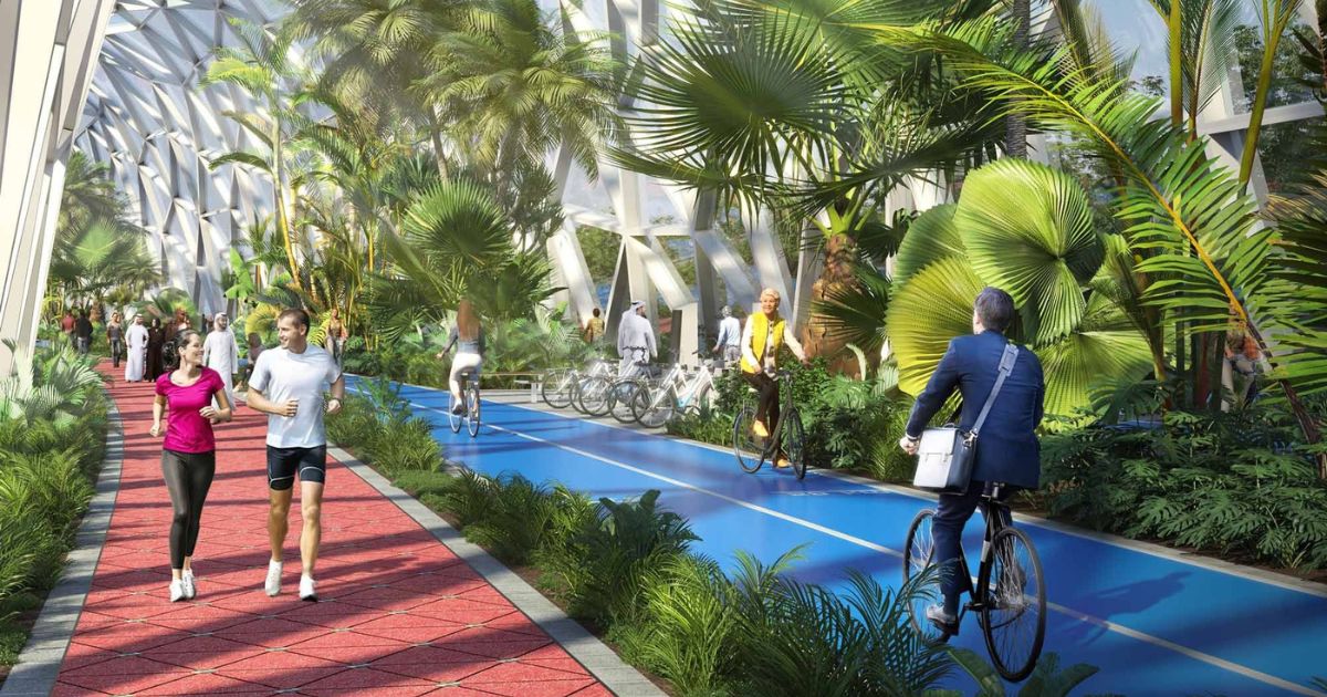 A huge airconditioned bike path is coming to Dubai Tatler Asia
